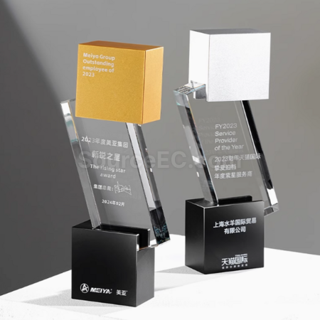 Customization Metal Crystal Trophy Corporate Gifts