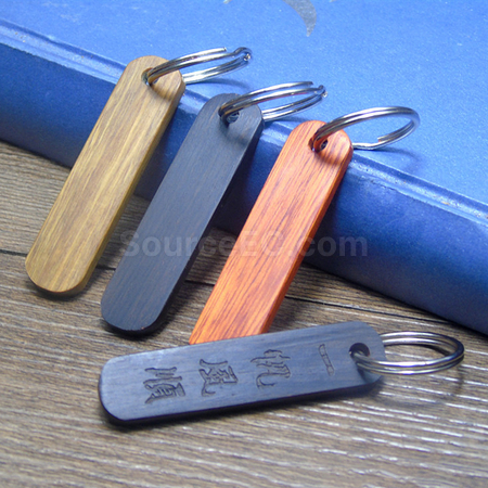 Customization Wooden Keychain Corporate Gifts