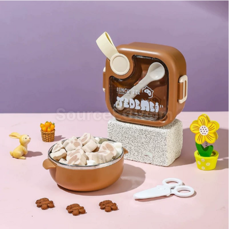 Customization Silicone foldable lunch box Corporate Gifts