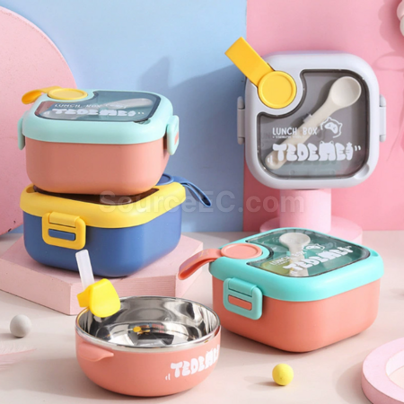 Customization Silicone foldable lunch box Corporate Gifts