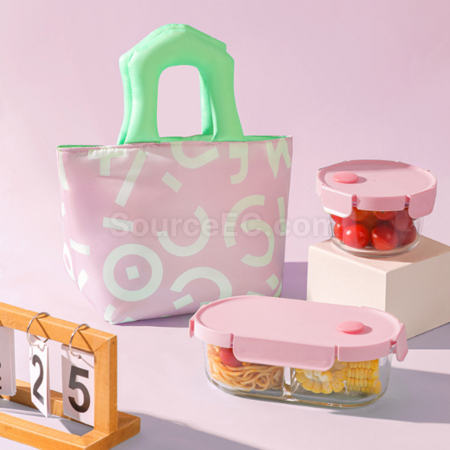 Customization Large Capacity Insulated Lunch Box Tote Bag Corporate Gifts
