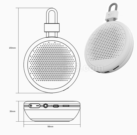 Customization Portable Bluetooth Speaker Corporate Gifts