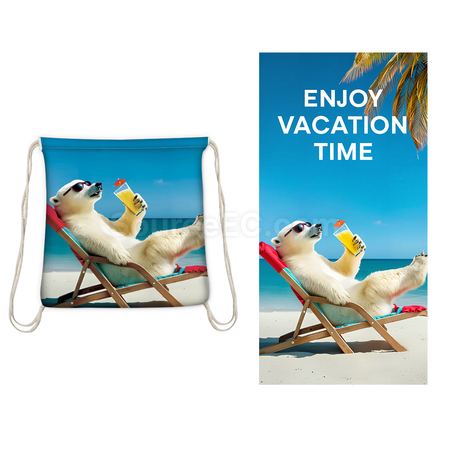 Customization Storage And Folding Of Beach Towels Corporate Gifts