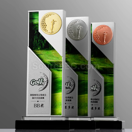 Customization Golf Metal Trophy Corporate Gifts