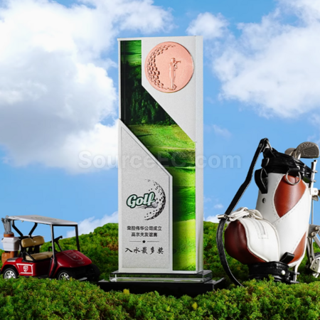 Customization Golf Metal Trophy Corporate Gifts