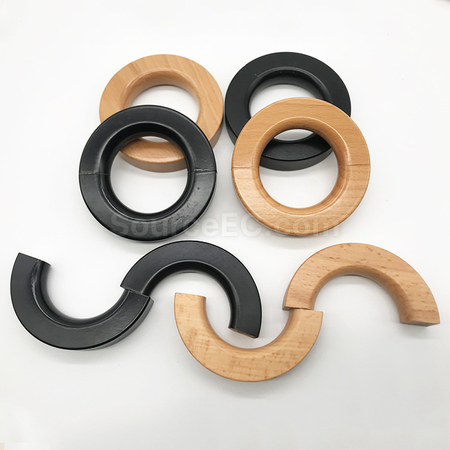 S-Shaped Wooden Hook