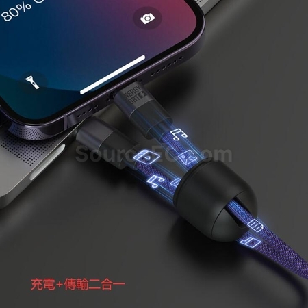 Customization 240W Mini Capsule Soft Braided Fast Charging Cable Corporate Gifts