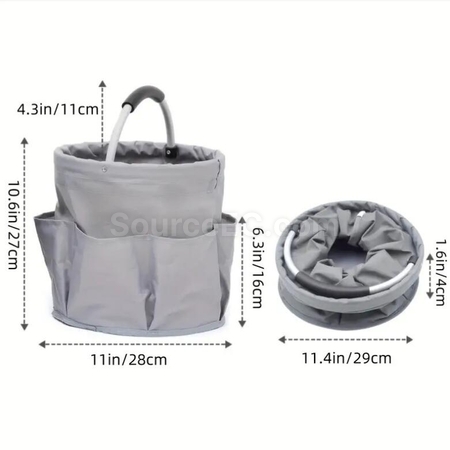 Customization Portable Foldable Tool Basket Corporate Gifts
