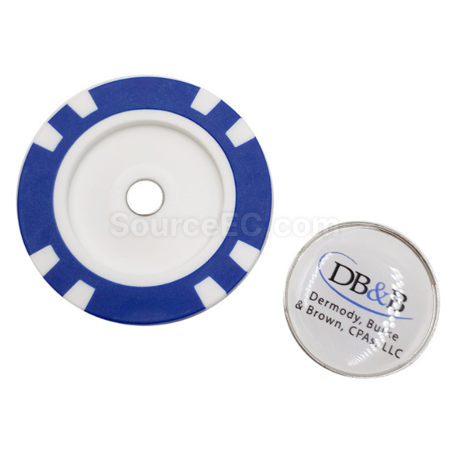 Customization Metal Baked Enamel Drop Gel Ball Marker Golf Corporate Gifts