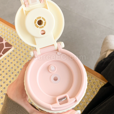 Customization Tritan Cute straw water cup Corporate Gifts