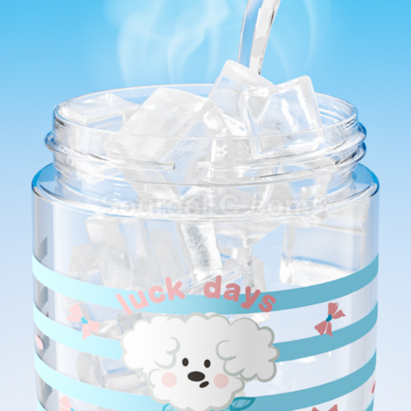 Customization Tritan Cute straw water cup Corporate Gifts