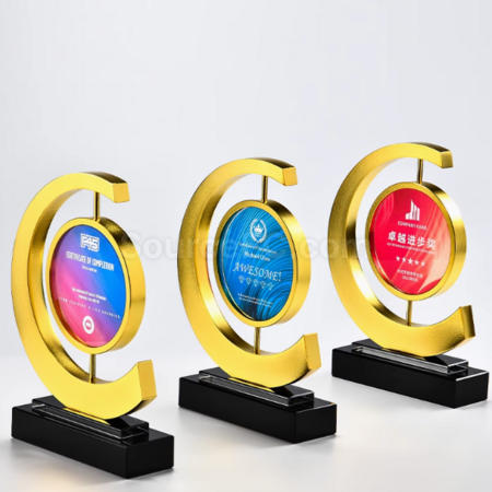 Customization Rotatable Crystal Trophy Corporate Gifts