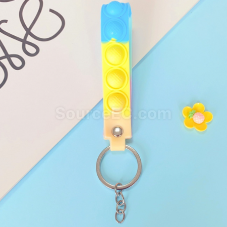 Customization Stress Relief Bubble Keychain Corporate Gifts