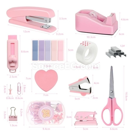 Customization Macaroon Color Office Stationery Set Corporate Gifts