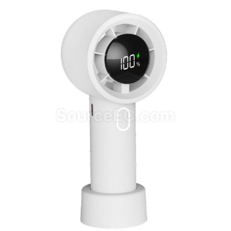 Digital Display Handheld Desktop USB Fan
