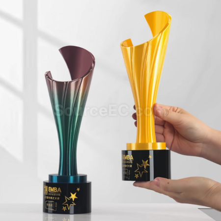 Customization Metal Cylindrical Trophy Corporate Gifts