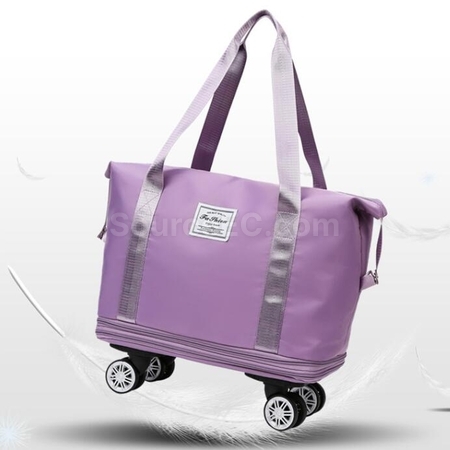 Customization Large Capacity Universal Wheel Dry And Wet Separation Expandable Waterproof Luggage Bag Corporate Gifts