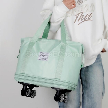Customization Large Capacity Universal Wheel Dry And Wet Separation Expandable Waterproof Luggage Bag Corporate Gifts