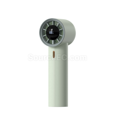 Customization Digital display violent turbine handheld fan Corporate Gifts