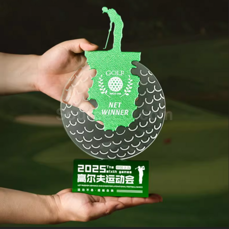 Customization Golf Trophy Corporate Gifts