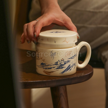 Customization Moomin Mug With Strainer Corporate Gifts