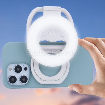 Customization Folding magnetic suction fill light mobile phone stand Corporate Gifts