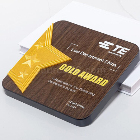 Customization Wooden Plaque Corporate Gifts