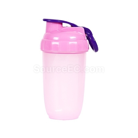 Fitness 400ml Portable Plastic Shake Cup