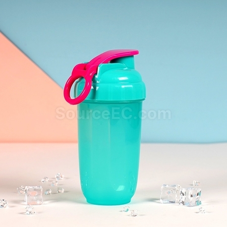Customization Fitness 400ml Portable Plastic Shake Cup Corporate Gifts
