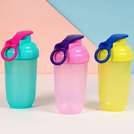 Customization Fitness 400ml Portable Plastic Shake Cup Corporate Gifts