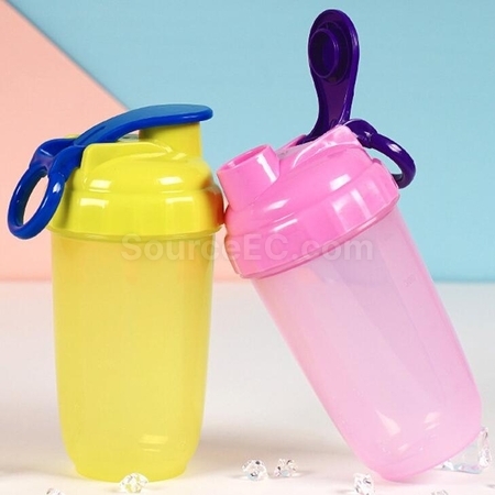 Customization Fitness 400ml Portable Plastic Shake Cup Corporate Gifts