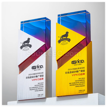 Customization Creative Metal Crystal Trophy Corporate Gifts