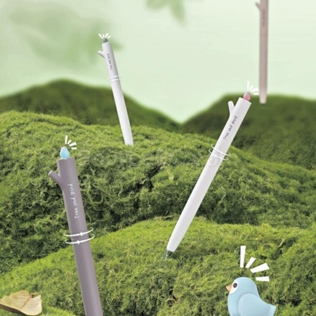 Customization Spinning Bird Twist Gel Pen Corporate Gifts