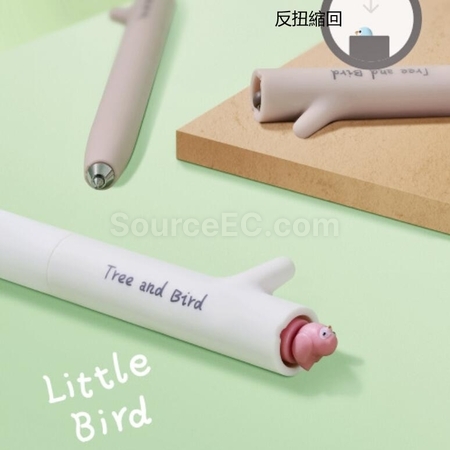 Customization Spinning Bird Twist Gel Pen Corporate Gifts