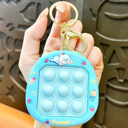 Customization Decompression bubble fidget keychain Corporate Gifts