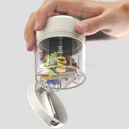 Customization Two-In-One Pill Cutter And Pill Dispensing Box Corporate Gifts