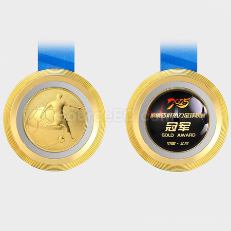 Customization Football Metal Medal Corporate Gifts