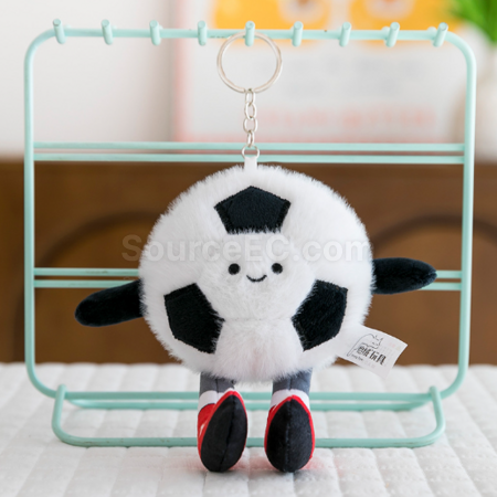 Customization Sports series plush doll keychains Corporate Gifts