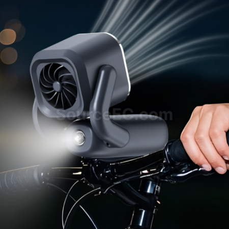 Customization Handheld digital display fan with flashlight Corporate Gifts