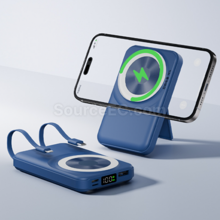 Customization Magnetic charging power bank Corporate Gifts