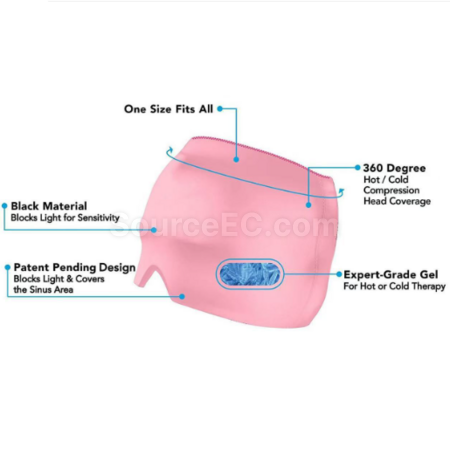 Customization Cold and hot compress ice pack headgear and eye mask Corporate Gifts