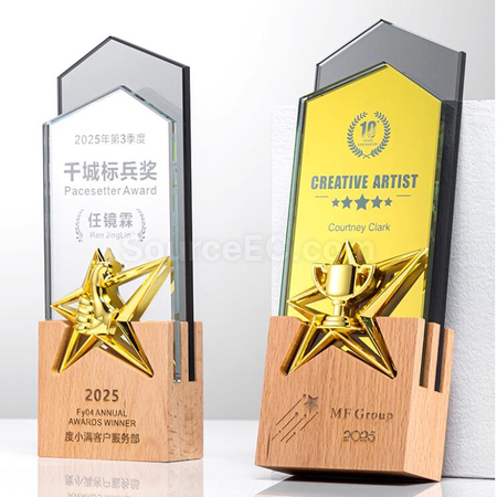 Customization Creative Wood Award Corporate Gifts
