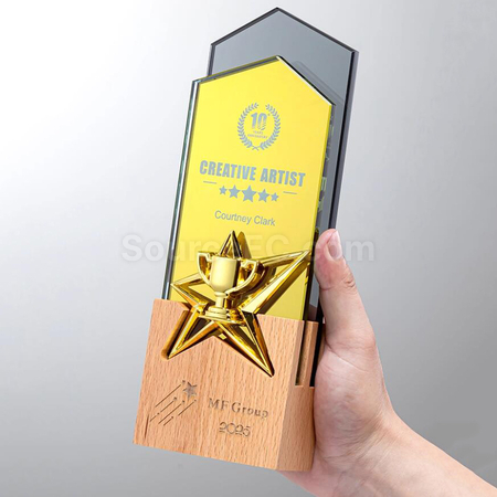 Customization Creative Wood Award Corporate Gifts