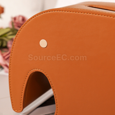 Customization Customized Imitation Leather (PU) Tissue Box Corporate Gifts