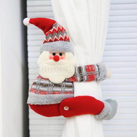 Customization Christmas Doll Curtain Clip Corporate Gifts