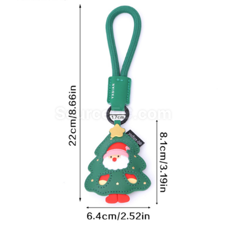 Customization Christmas keychain pendant Corporate Gifts