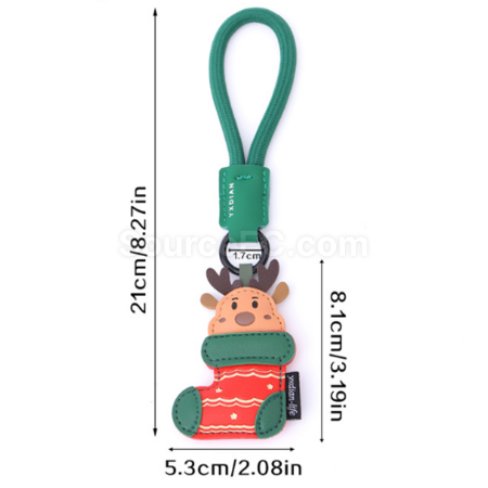 Customization Christmas keychain pendant Corporate Gifts