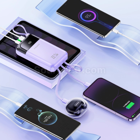 Customization Pisen Comes With A 22.5W Mini Power Bank With Four PD Wires. Corporate Gifts