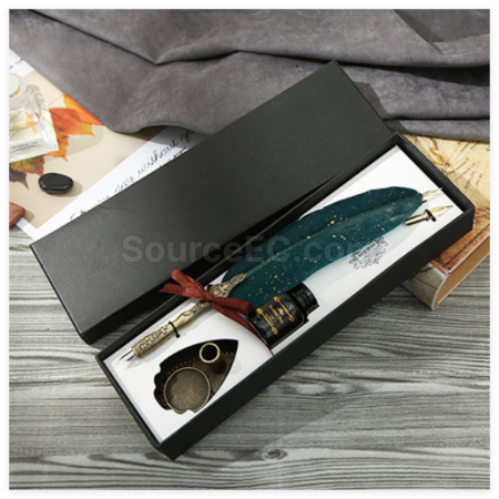 Customization Feather-Shaped Metal Pen Corporate Gifts