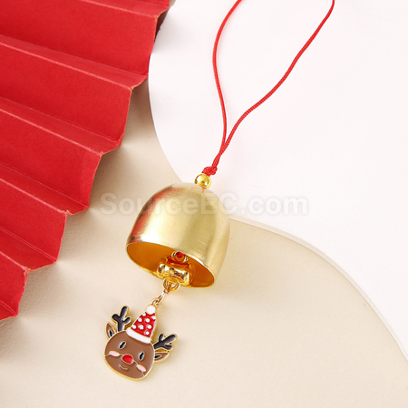 Customization Christmas small bell wind chime pendant ornament Corporate Gifts
